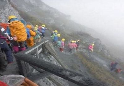 أربعة متنزهين وُجدوا ميتين على جبل أساهي الياباني