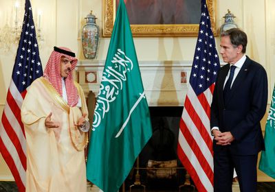 وزير الخارجية السعودي يبلغ بلينكن برفض المملكة استهداف المدنيين العزل
