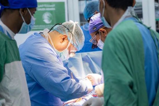 انطلاق برنامج نبض السعودية التطوعي لجراحات القلب بالمكلا