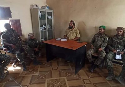قائد حزام المسيمير يوجه بتنظيم العمل الأمني والمؤسسي
