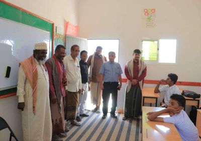 انتقالي وادي حضرموت يدعم مدارس لذوي الاحتياجات الخاصة