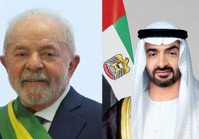رئيس الإمارات يبحث مع نظيره البرازيلي دعم السلام والاستقرار بالعالم