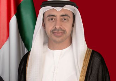 وزير الخارجية الإماراتي يبحث مع نظيره الإيراني تطورات غزة