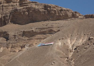 استعدادا لذكرى 14 أكتوبر.. حملة لرسم أعلام الجنوب في تريم