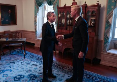 بلينكن يلتقي جروندبرج ويثمن جهوده لإطلاق حوار سياسي