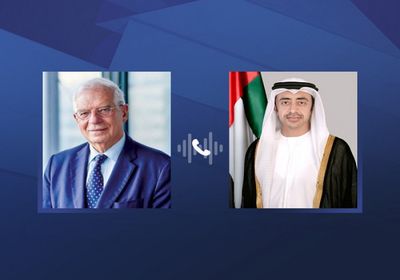 هاتفيا.. عبدالله بن زايد وبوريل يبحثان جهود خفض التصعيد بالمنطقة