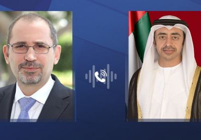 وزير الخارجية الأردني يجري اتصالاً هاتفياً بنظيره الإماراتي
