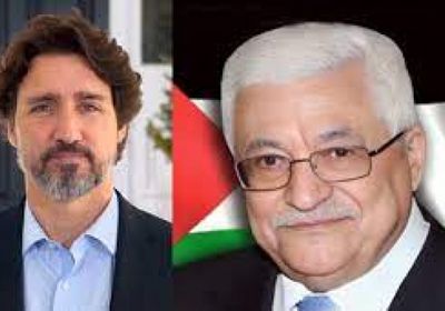 "محمود عباس" يبحث مع "ترودو" آخر مستجدات الأوضاع