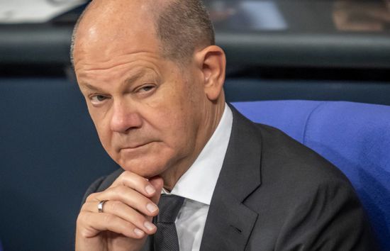 المستشار الألماني يزور إسرائيل غدًا