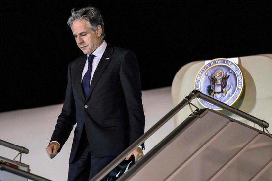 بلينكن يؤكد اتفاقه مع إسرائيل لإرسال مساعدات لغزة