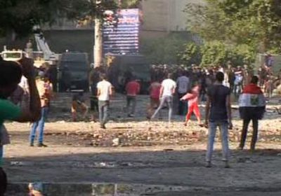 وقفة احتجاجية في محيط السفارة الأمريكية بالقاهرة