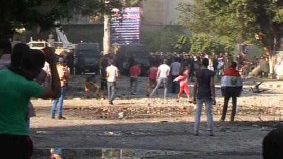 وقفة احتجاجية في محيط السفارة الأمريكية بالقاهرة