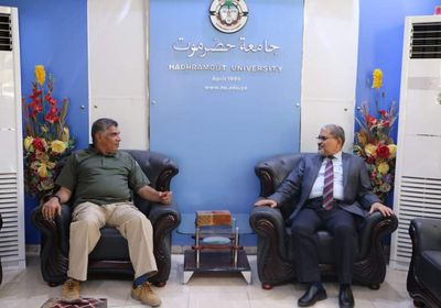 أمن حضرموت يتعاون مع جامعة المحافظة لعقد دورات تدريبية