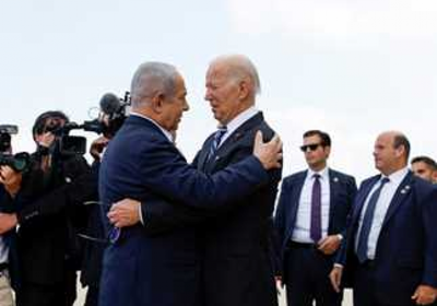 بايدن لنتنياهو: ندعم إسرائيل للأبد