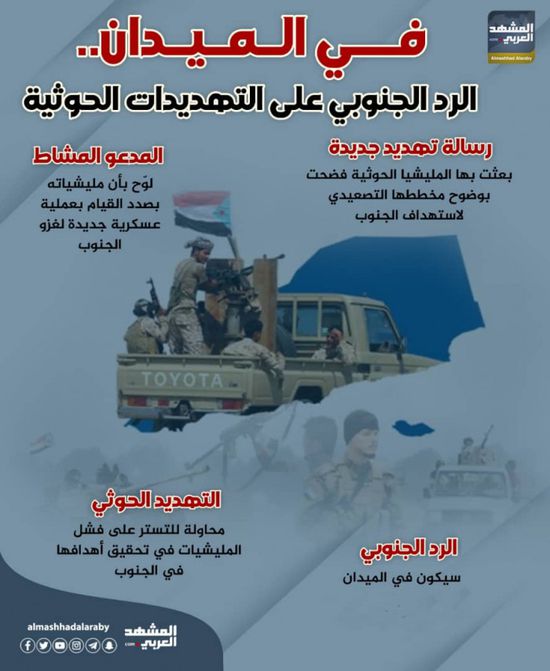 في الميدان.. الرد الجنوبي على التهديدات الحوثية (إنفوجراف)