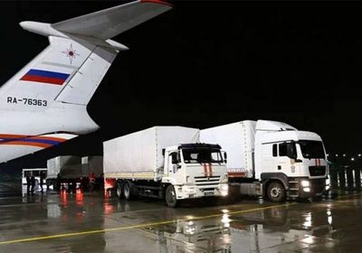 روسيا تقدم 27 طناً من المساعدات الإنسانية إلى غزة