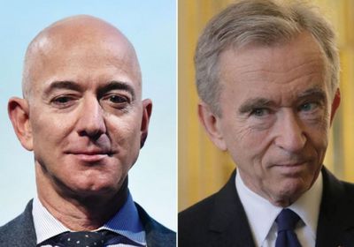 بيزوس يتخطى أرنو بقائمة أثرياء العالم بعد تراجع أسهم "LVMH"