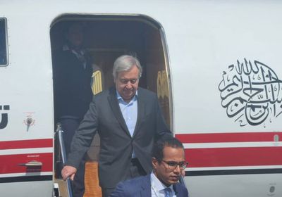 غوتيريش يصل سيناء لمتابعة دخول المساعدات إلى قطاع غزة