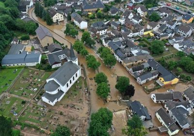 فيضانات وانقطاع للكهرباء في شمال أوروبا
