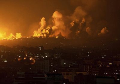غارات إسرائيلية كثيفة على مناطق بغزة