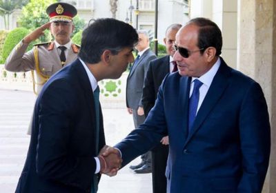 سوناك يشيد بجهود مصر الدبلوماسية