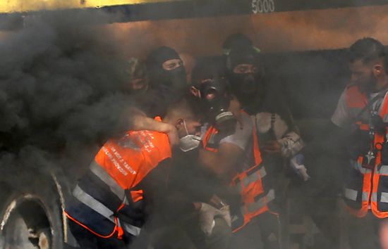 مقتل 10 فلسطينيين في قصف إسرائيلي بمخيم جباليا