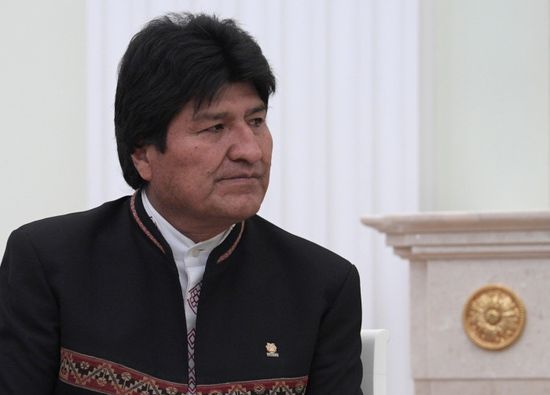 رئيس بوليفيا السابق يدعو لإعلان إسرائيل "إرهابية"