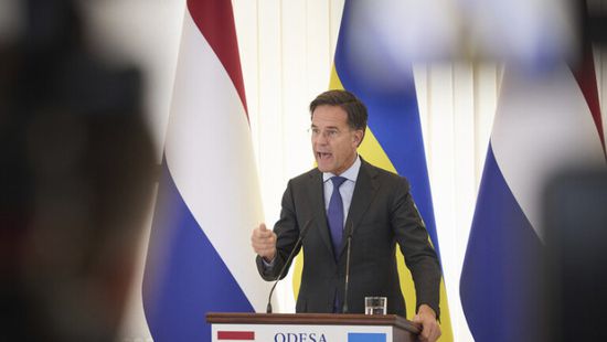 رئيس الوزراء الهولندي: ملتزمون بإقامة دولة فلسطينية مستقلة وآمنة