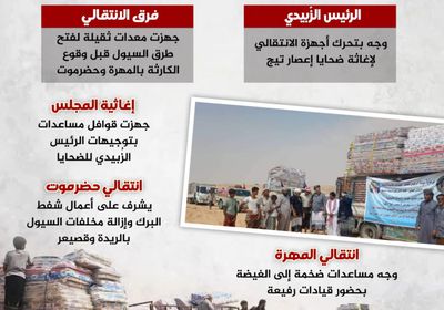 الانتقالي يجبر ضرر ضحايا "تيج" (إنفوجراف)