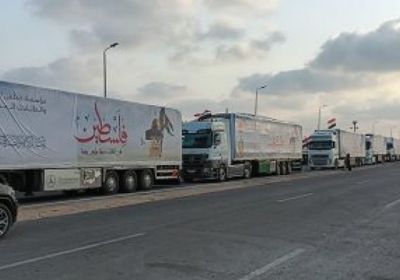 مصر تجهز لإدخال 60 شاحنة إغاثية لغزة
