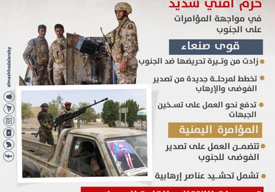 تصدير للفوضى وتسخين للجبهات.. الجنوب يتأهب لاستهداف جديد (إنفوجراف)