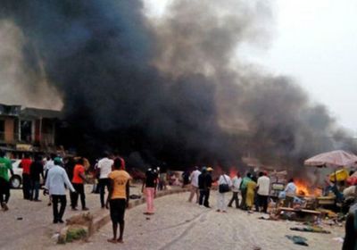 مقتل 20 شخصًا في انفجار عبوة ناسفة بنيجيريا