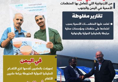 المنظمات الأممية.. ازدواجية فاضحة (إنفوجراف)