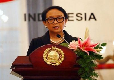 وزيرة خارجية إندونيسيا: إجلاء 4 من رعايانا من غزة