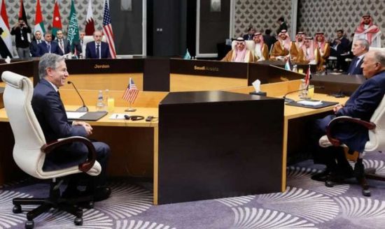 من عمّان.. بلينكن: نرفض أي وقف لإطلاق النار بغزة