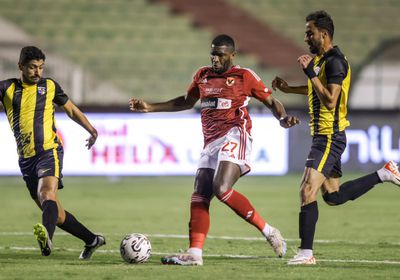 الأهلي يفوز على المقاولون العرب بثنائية بالدوري المصري