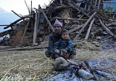 وقف عمليات البحث عن ناجين في زلزال النيبال