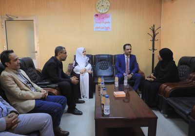 باعوم يتفقد أعمال الجهاز المركزي للمحاسبة في عدن