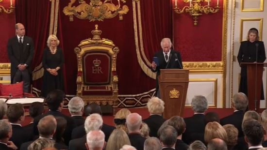 الملك تشارلز يعلق أمام البرلمان البريطاني على الحرب في غزة