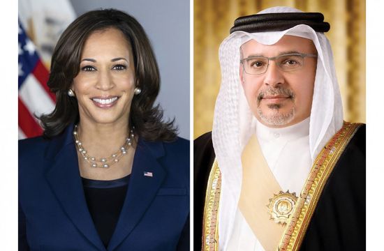 نائبة الرئيس الأمريكي تجري اتصالاً هاتفياً برئيس وزراء البحرين