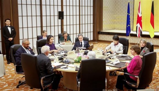 مجموعة السبع تعلن بدء محادثات بشأن غزة في طوكيو