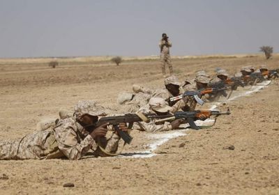 مشروع رماية بالأسلحة الخفيفة والمتوسطة في لواء الدفاع الساحلي