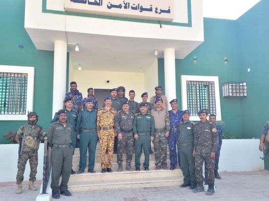 بعد تأهيله.. افتتاح مبنى قوات الأمن الخاصة في شبوة بدعم إماراتي