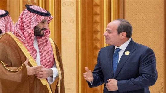 الرئيس السيسي وولي العهد السعودي يبحثان جهود وقف التصعيد في غزة