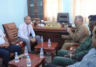 أمن ساحل حضرموت يبحث تعزيز التعاون المشترك مع النيابة