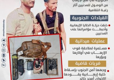 استهداف إرهابي لقيادات الجنوب العسكرية (إنفوجراف)