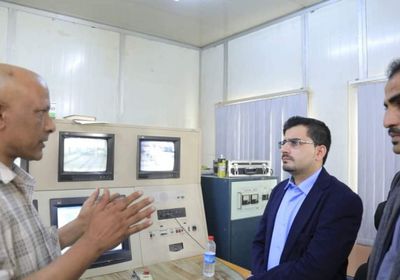 وفد انتقالي المهرة يتفقد جهود منفذ شحن لمكافحة التهريب