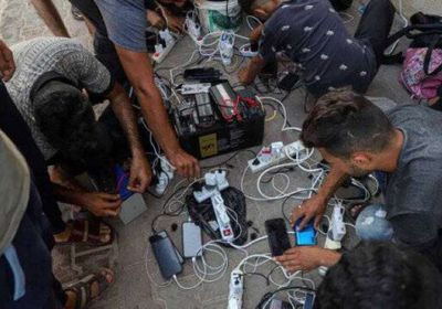 عودة خدمات الاتصالات جزئيًا في قطاع غزة