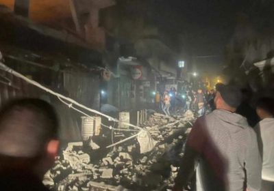 إسرائيل  تقصف مقر حركة فتح في مخيم بلاطة