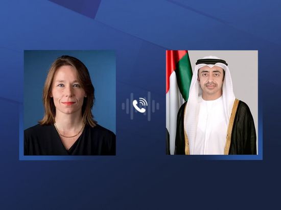 وزير الخارجية الإماراتي ونظيرته الهولندية يبحثان التطورات بالمنطقة